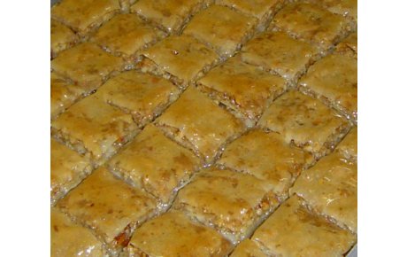 Tereyağlı Tordo Özel Ev Baklavası Cevizli